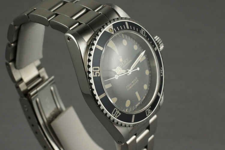 1964 Rolex Submariner 5513 with Gilt Meters First Dial