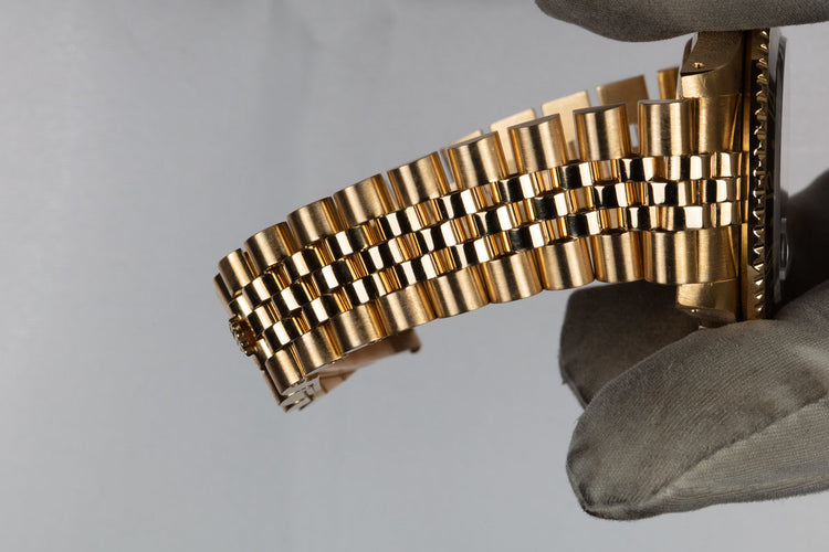 1984 Rolex 18K YG GMT-Master 16758 with Root Beer Nipple Dial