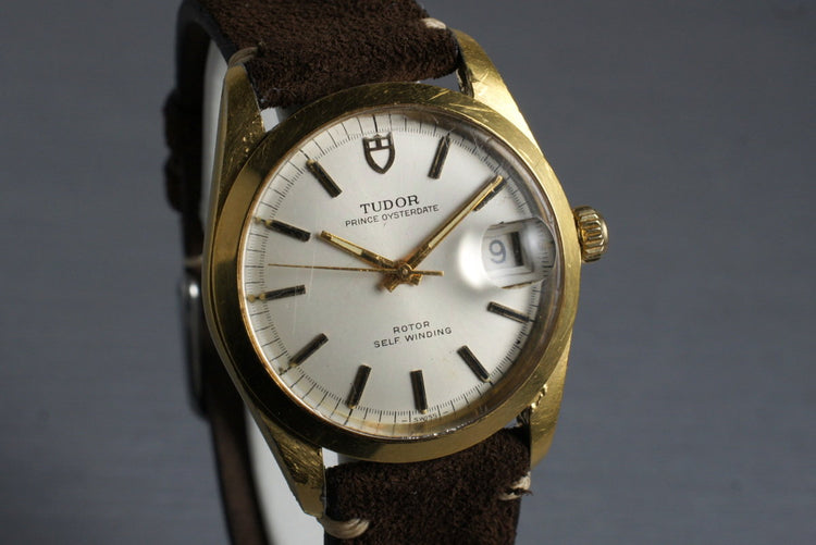 1968 Tudor Gold Shell Prince Oysterdate 9050/1