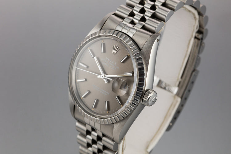 1979 Rolex DateJust 16030 Grey Dial