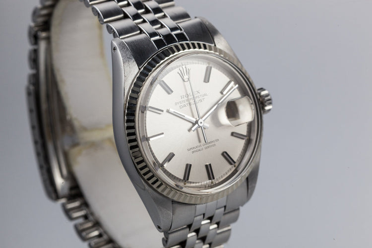 1971 Rolex DateJust 1601 Silver Dial