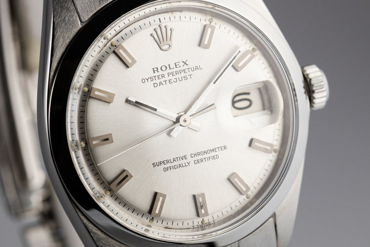 1967 Rolex DateJust 1600 Silver dial