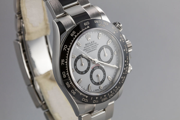 2019 Rolex Daytona 116500LN White Dial with Box and Papers