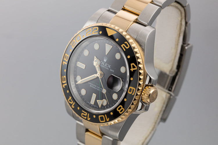2007 Rolex Two-Tone GMT-Master II 116713 with Box and Papers