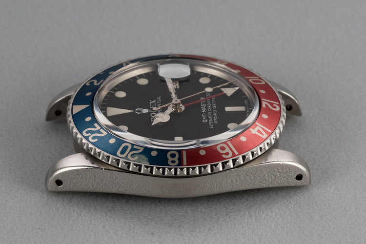 1977 Rolex GMT-Master 1675 "Pepsi" with Box, Papers, and Service Papers