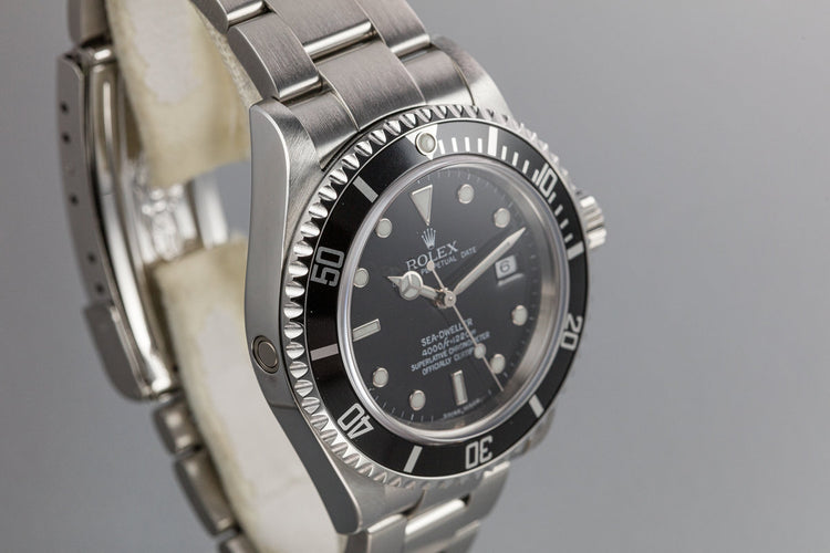 2005 Rolex Sea-Dweller 16600 with Box and Papers