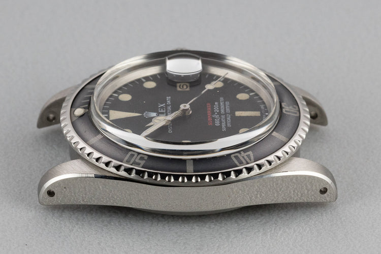 1972 Rolex Red Submariner 1680 MK IV Dial