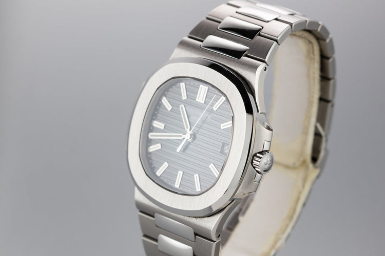 2018 Patek Philippe Nautilus 5711/1A-010 Blue Dial with Box and Papers