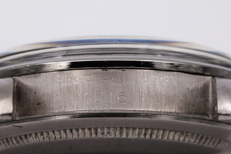 1965 Rolex Explorer 1016 with Tropical Gilt Dial