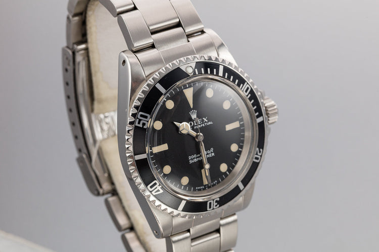 1967 Rolex Submariner 5513 with Meters First Dial
