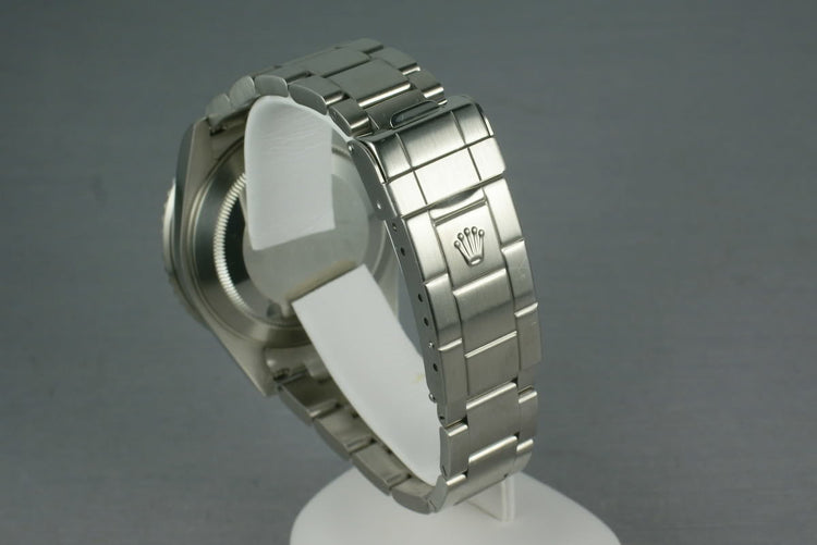 Rolex Green Submariner 16610 LV Mark 1 dial with Box and Papers