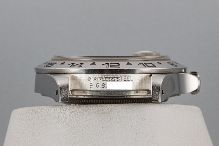 1987 Rolex Explorer II 16550 Black Dial with Box and Papers