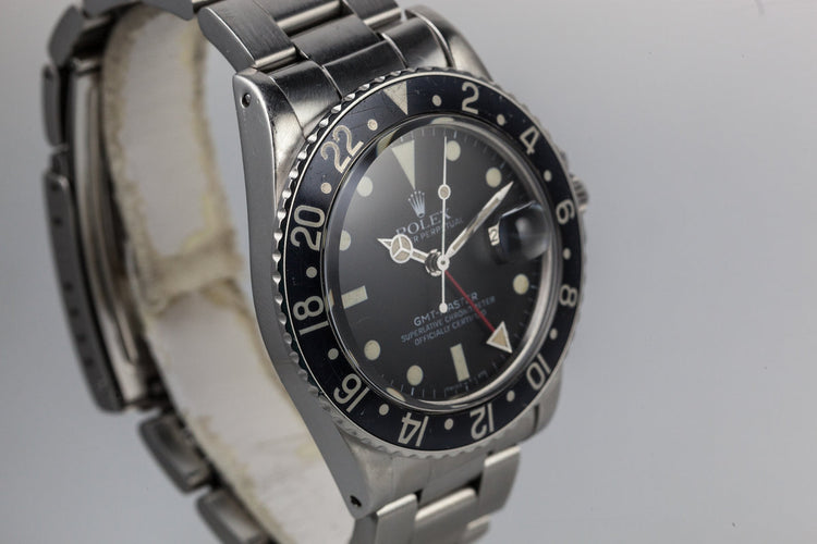 1979 Rolex GMT-Master 16750 with Faded Black Insert
