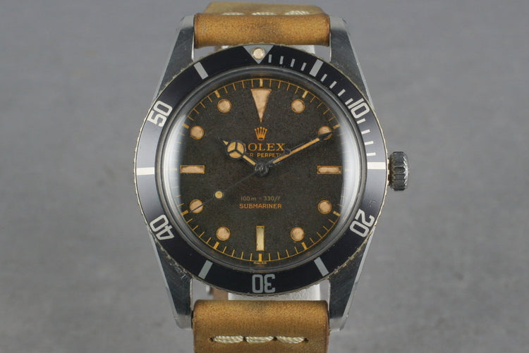 1956 Rolex Submariner Ref: 6536-1