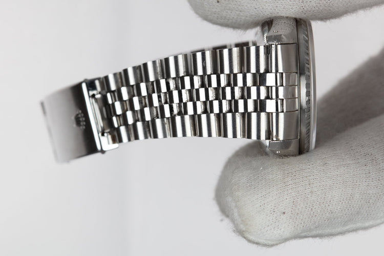 2002 Rolex DateJust 16220 Black Dial