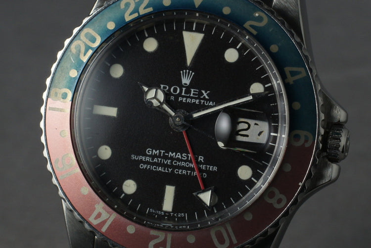 1968 Rolex GMT-Master 1675 with Mark 1 dial