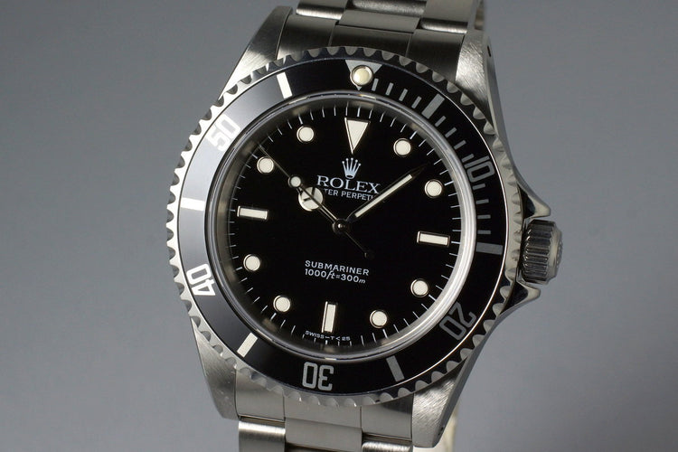 1994 Rolex Submariner 14060 with Box and Papers