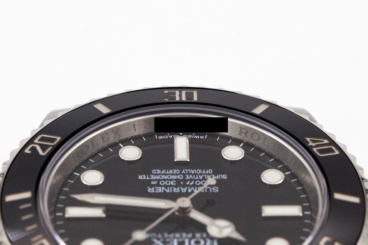 2015 Rolex Submariner 114060 with Box and Papers