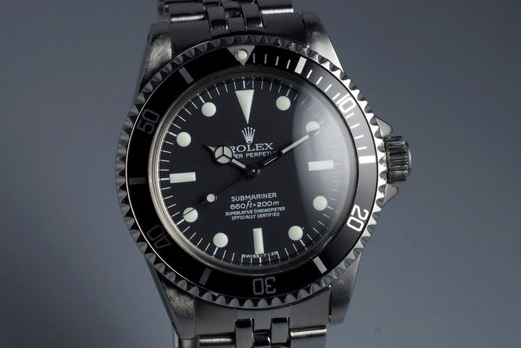 1961 Rolex Submariner 5512 PCG