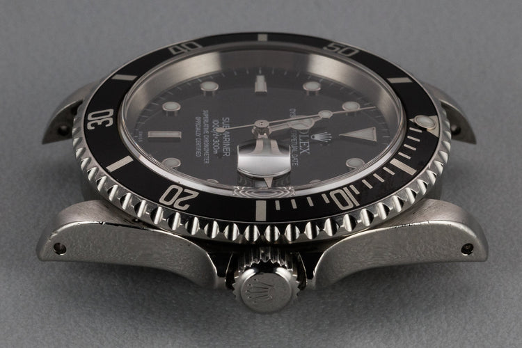 1999 Rolex Submariner 16610 SWISS Only Dial with Box and Papers