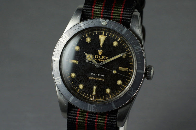1958 Rolex Submariner 5508 Gilt Chapter Ring