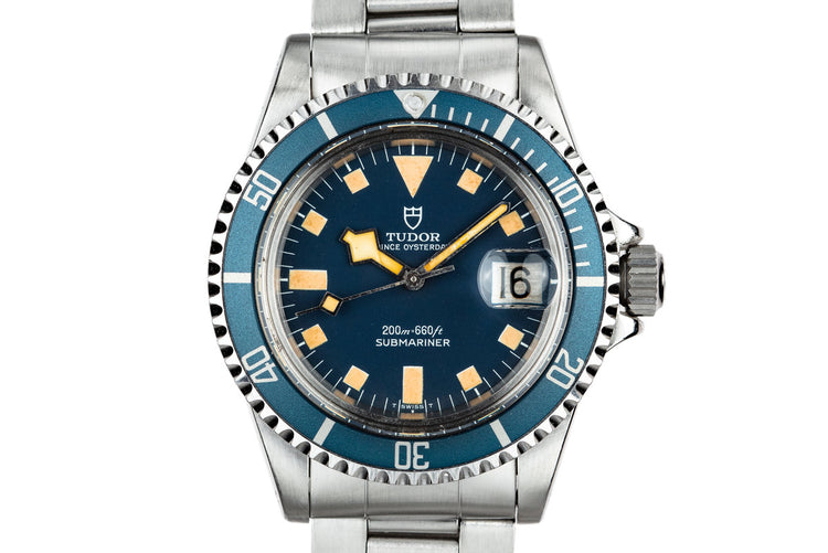 1980 Tudor Snowflake Submariner 94110 Blue