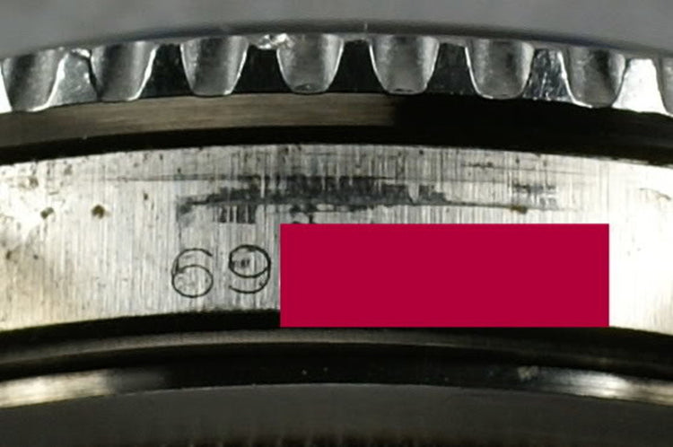 Rolex GMT 1675 Pointy Crown Guard Tropical chapter ring dial