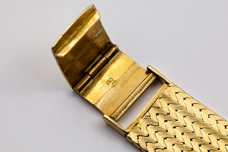 1962 Rolex YG Day-Date 1806 with Morellis Finish and Carl Bucherer bracelet