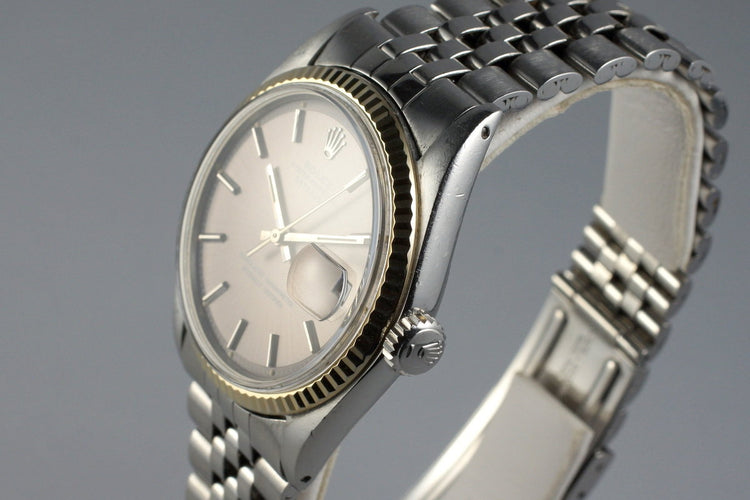 1972 Rolex DateJust 1601 Gray Sigma Dial