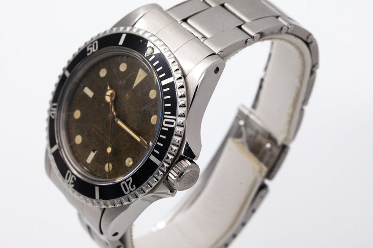 1963 Rolex Submariner 5513 with Tropical Gilt Dial