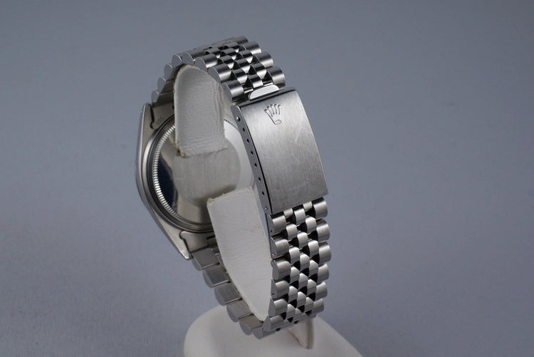 1972 Rolex DateJust 1603 Blue Dial with Box and Papers