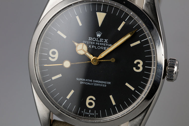 1956 Rolex Explorer 6610 Matte Dial