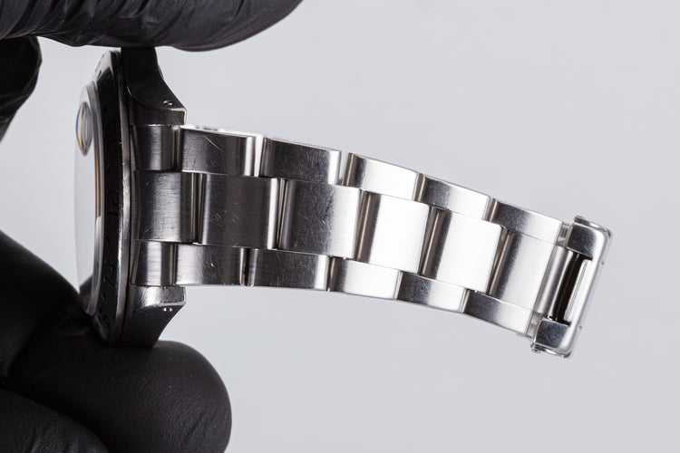 2002 Unpolished Rolex Explorer II 16570 Polar Dial