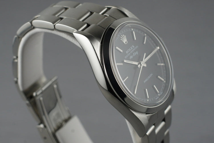 2001 Rolex Air King 14000M with Box and Papers