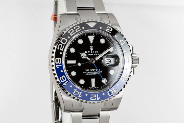 2017 Mint Rolex Ceramic GMT-Master II BLNR with Box and Papers