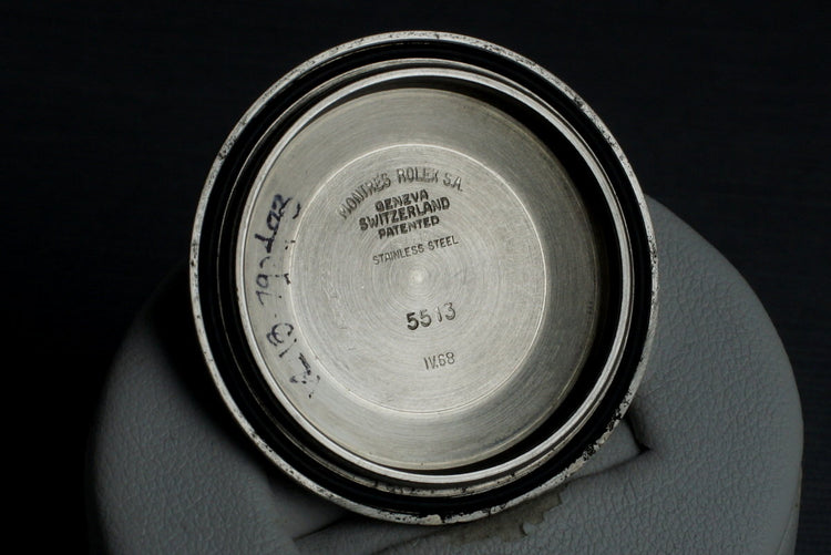 1968 Rolex Submariner 5513 Meters First with Box and Receipt