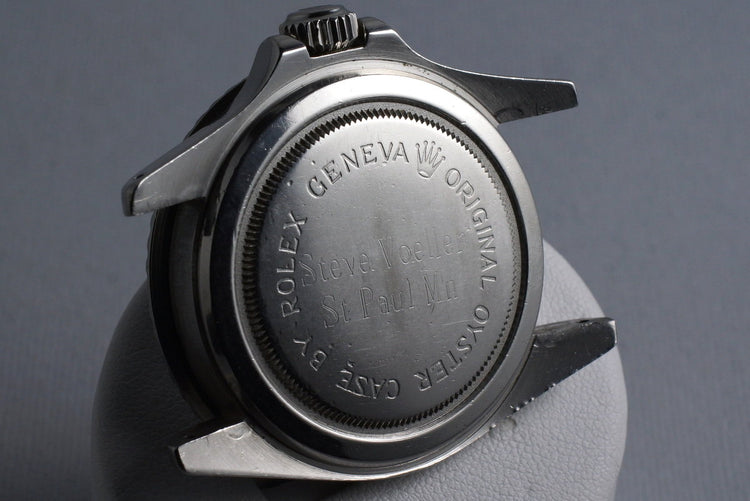 1972 Tudor Submariner 7016/0 Black Snowflake Dial