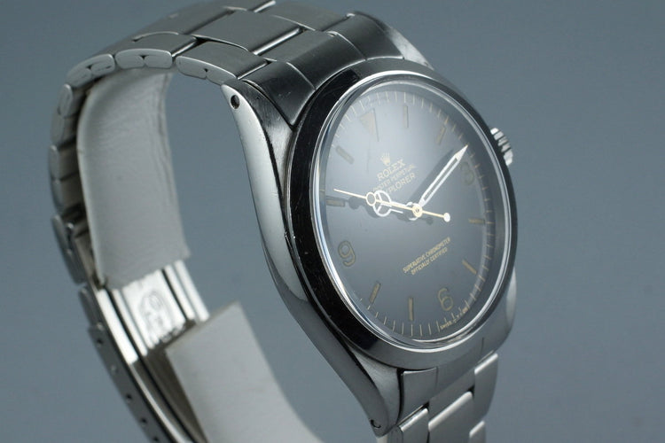 1964 Rolex Explorer 1 1016 with Tropical Gilt Dial