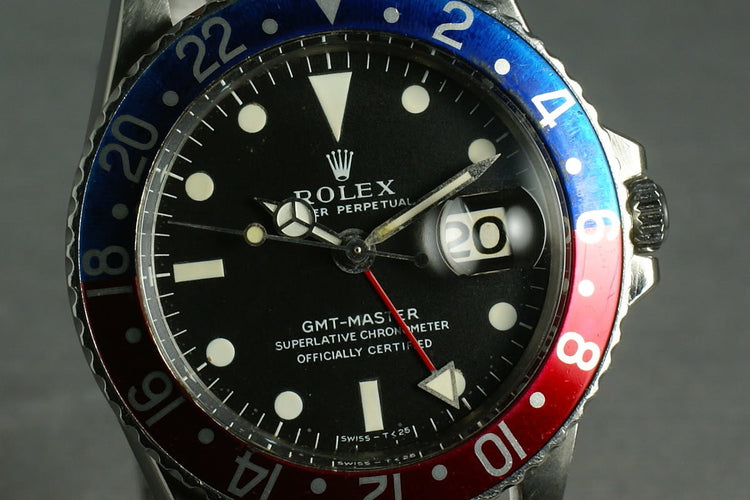 Rolex GMT 1675 with Mark 1 Dial