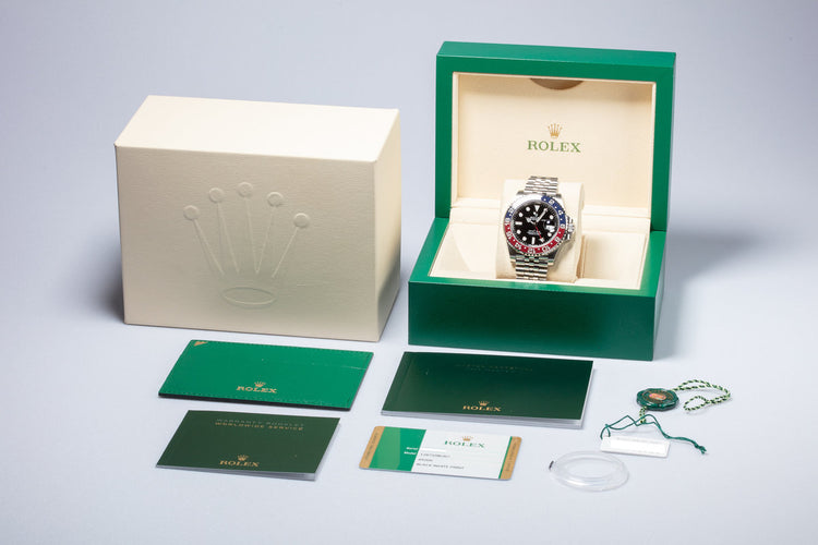2020 Rolex GMT-Master II 126710BLRO with Full Set