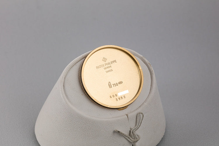 1999 Patek Philippe 18K YG Calatrava 3992J with Box and Papers