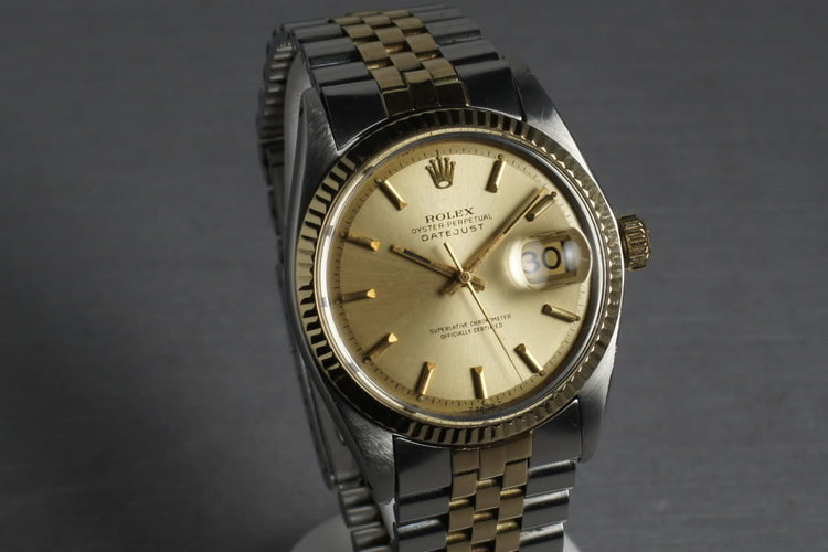 1968 Rolex Datejust 18K/SS 1601