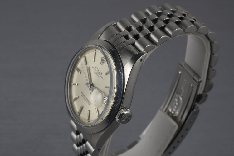 1979 Rolex DateJust 1600 Silver Sigma Dial