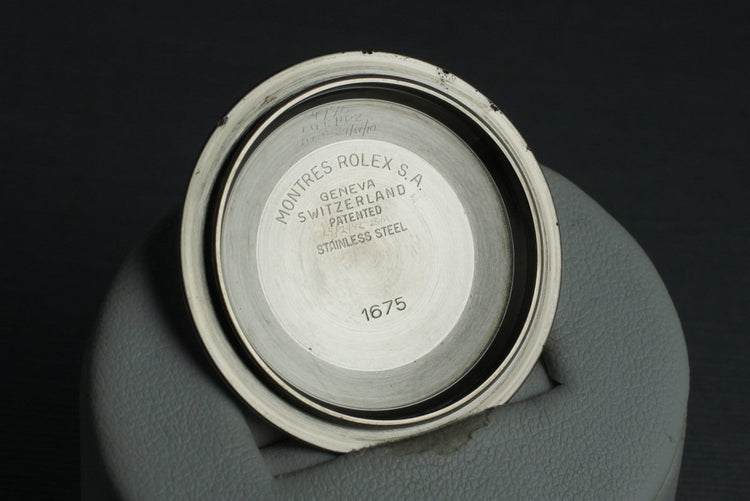 1965 Rolex GMT 1675 Glossy Gilt Dial