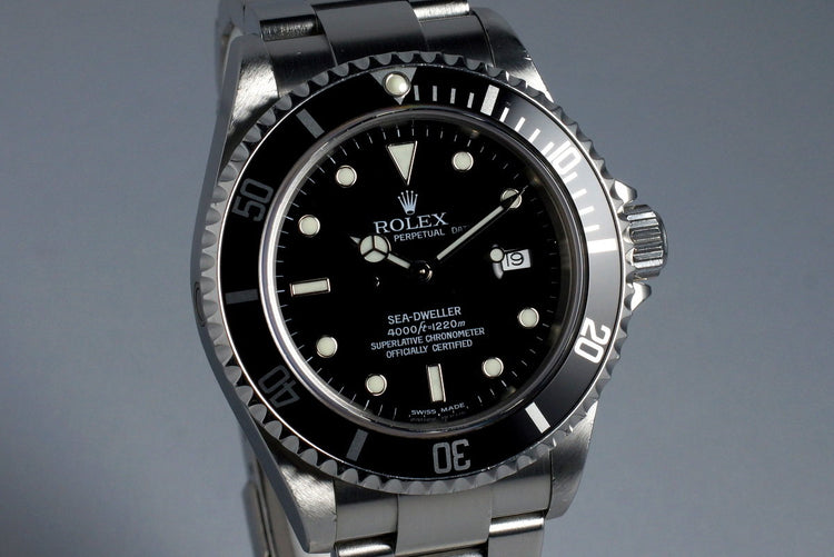2003 Rolex Sea Dweller 16600 with Box and Papers