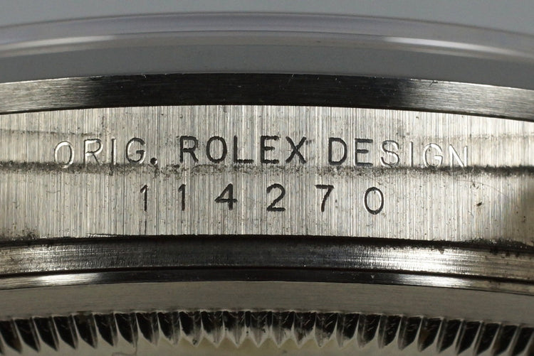 2002 Rolex Explorer 114270