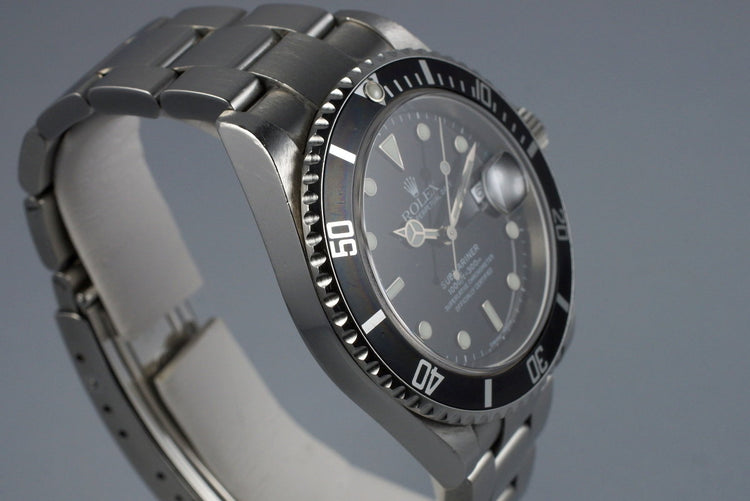2005 Rolex Submariner 16610