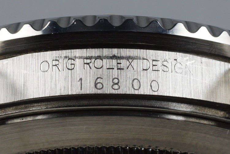 1986 Rolex Submariner 16800