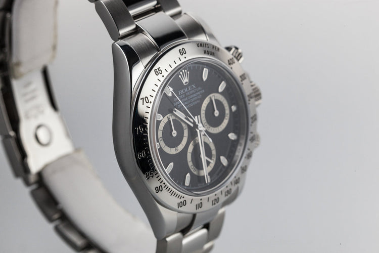 2007 Rolex Daytona 116520 with Black Dial