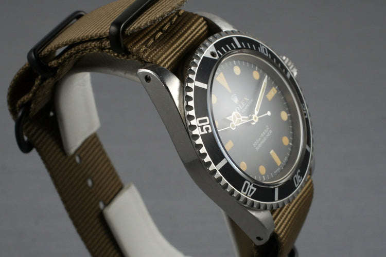 1968 Rolex Submariner 5513 Meters First